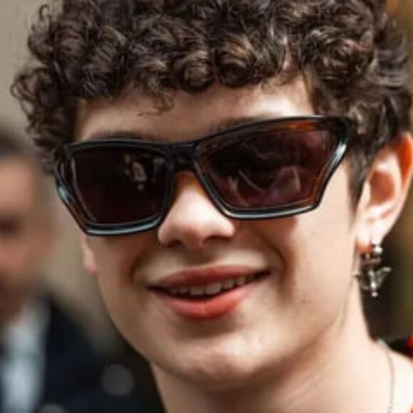 NEW LOEWE LW40143U 47A BROWN GREY UNISEX SUNGLASSES LOEWE - Picture 9 of 14